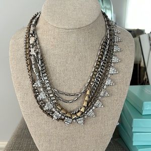 Stella and Dot mixed metals necklace